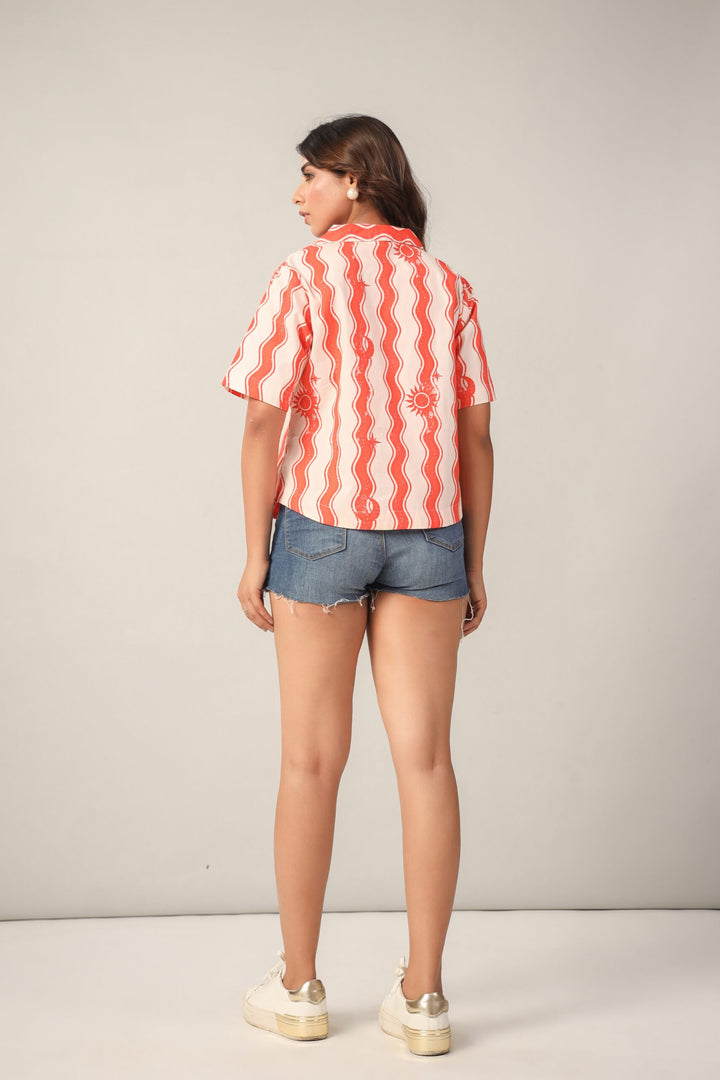 Sunset Sorbet Shirt Back